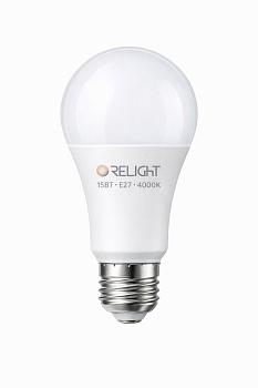 Изображение товара Лампа светодиодная Relight А60 15W Е27 4000К 1500Лм в Миди Лтд