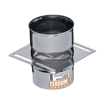 Изображение товара Площадка монтажная одностенная (430/0,8) d100 FERRUM в Миди Лтд