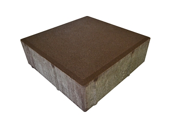 Изображение товара Плитка тротуарная «Квадрат» гавана 200*200 60мм (1 ряд- 1,2м2, пал- 12 рядов/14,4м2) в Миди Лтд