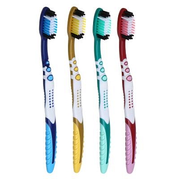 Изображение товара Зубная щетка Proway пластик, средняя жесткость (576шт/кор) в Миди Лтд