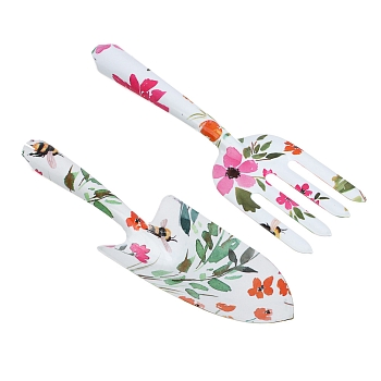 Изображение товара Набор садовый INBLOOM (вилка+лопатка) металл (48шт/кор) в Миди Лтд