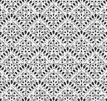 Изображение товара Клеенка столовая ПВХ "Муза" 1,32*22м (22м/рул) Пряжа 7096-038-white										 в Миди Лтд