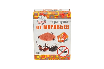 Изображение товара Гранулы от муравьев HELP 80г коробка (22шт/уп) в Миди Лтд