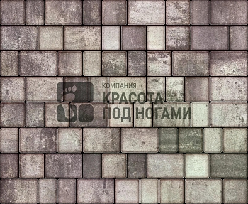 Изображение товара Плитка тротуарная «Старый город» кофейная 60мм (1 ряд- 1,087м2, пал- 13 рядов/14,3м2) в Миди Лтд