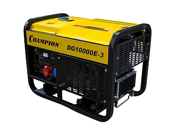 Изображение товара Генератор дизельный Champion DG10000E-3 12,5/13,75кВт в Миди Лтд
