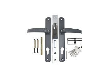 Изображение товара Замок для калитки в сборе Серый SL 124-20-750 Gray в Миди Лтд