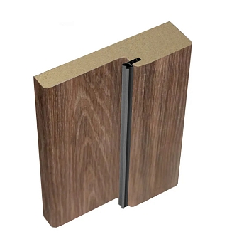 Изображение товара Брус коробочный МДФ Соло ЭКО с уплотнителем дуб стирлинг 26*70*2070 в Миди Лтд