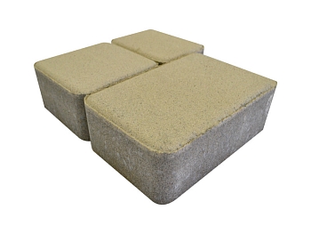 Изображение товара Плитка тротуарная «Старый город» белая 60мм (1 ряд- 1,09м2, пал- 13 рядов/14,13м2) в Миди Лтд