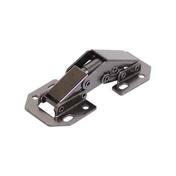 Изображение товара Петля без врезки мебельная StahlBuro 78х33 А-8, черная (2шт)   в Миди Лтд