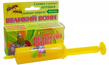 Изображение товара Гель БИО Великий воин от муравьев 45гр (60шт/кор) в Миди Лтд