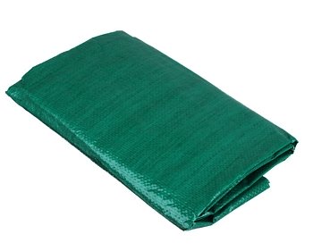 Изображение товара Тент универсальный 8х12м зеленый с люверсами плотность 120г/м2 в Миди Лтд