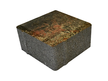 Изображение товара Плитка тротуарная «Квадрат» марс 100*100 50мм (1 ряд- 0,99м2, пал- 15 рядов/14,85м2) в Миди Лтд