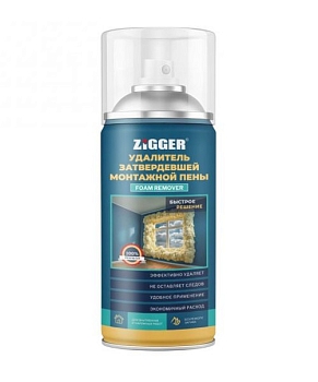 Изображение товара Удалитель затвердевшей монтажной пены ZIGGER «FOAM REMOVER» 210мл (12шт/кор; 1248шт/пал) в Миди Лтд