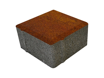 Изображение товара Плитка тротуарная «Квадрат» листопад 100*100 50мм (1 ряд- 0,99м2, пал- 15 рядов/14,85м2) в Миди Лтд