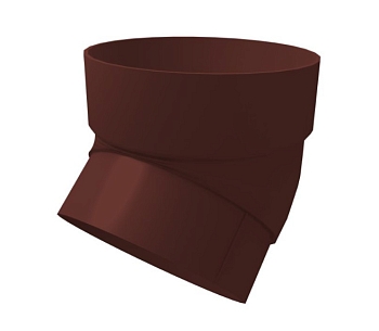 Изображение товара Колено 45 GRAND LINE шоколад RAL 8017 в Миди Лтд