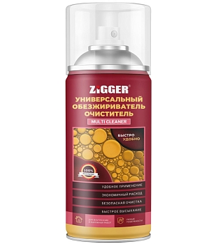 Изображение товара Обезжириватель-очиститель универсальный ZIGGER «MULTI CLEANER» 210мл (12шт/кор; 1248шт/пал) в Миди Лтд
