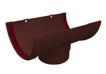 Изображение товара Воронка GRAND LINE Классика шоколад диаметр 120мм RAL8017 в Миди Лтд