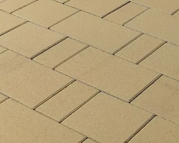 Изображение товара Плитка тротуарная «Мюнхен» песочная 50мм (1 ряд- 1,08м2, пал- 15 рядов/16,2м2) в Миди Лтд