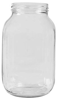 Изображение товара Банка стеклянная 0,95л под винт.крышку, Твист (24шт/уп, 1560шт/пал) в Миди Лтд
