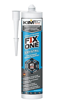 Изображение товара Клей Герметик KIM TEC FIX ONE прозрачный 290мл (12шт/уп) в Миди Лтд