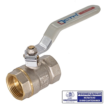 Изображение товара Кран шаровой 3/4" г/г ручка СТМ (10шт)  в Миди Лтд