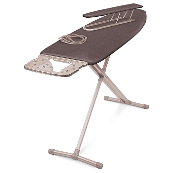 Изображение товара Доска гладильная NIKA 10+тефлон 1220х400 Ника шоколад в Миди Лтд