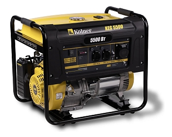 Изображение товара Генератор бензиновый Kolner КEG 5500 5500Вт ручной стартер Х в Миди Лтд