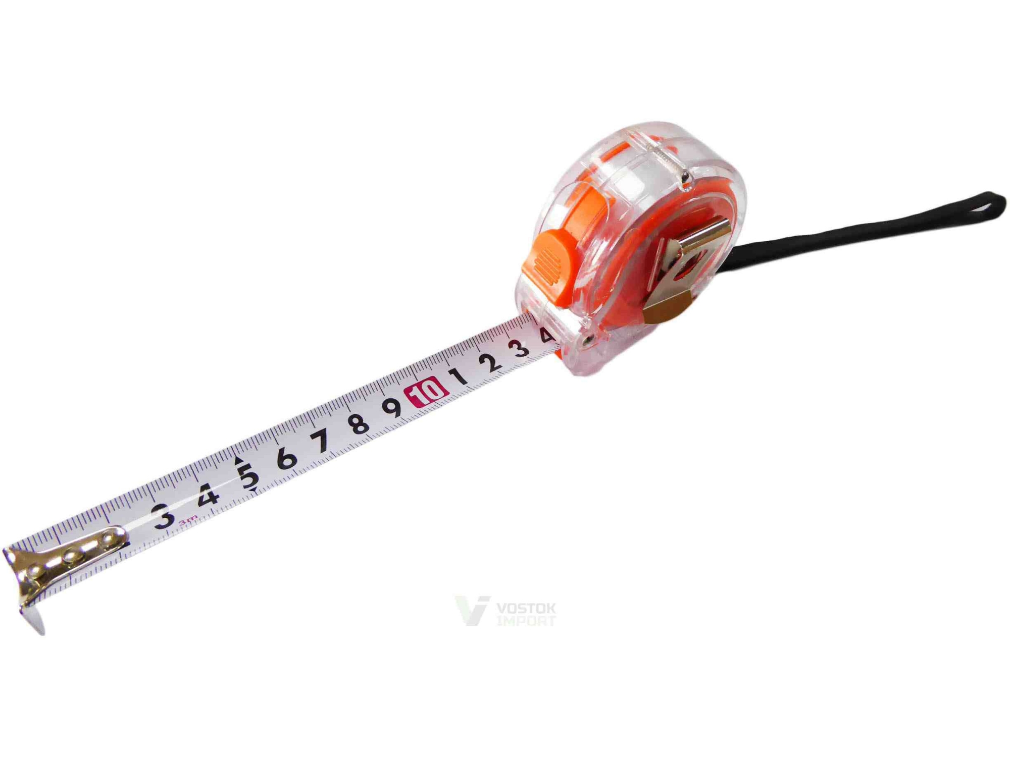 Изображение товара Рулетка  7,5м*25мм Spark LUX прозрачная ударостойкая (6шт/уп) в Миди Лтд