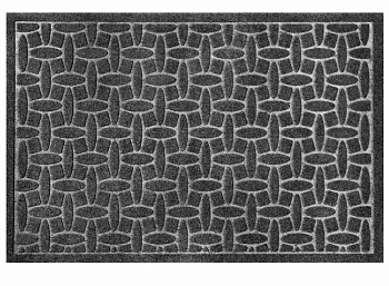 Изображение товара Коврик влаговпитывающий Алмаз серый (0,40*0,60м) в Миди Лтд