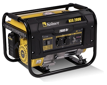 Изображение товара Генератор бензиновый Kolner КEG 2800 2800Вт ручной стартер Х в Миди Лтд