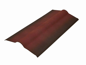 Изображение товара Ондулин SMART конек черепица красный 1х0.25м (15шт/уп) в Миди Лтд