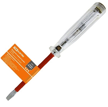 Изображение товара Отвертка-пробник индикатор 150мм 100-500В TDM в Миди Лтд