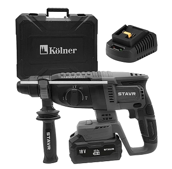Изображение товара Перфоратор аккумуляторный в кейсе Ставр SBH 18B L-26-1k 0-1500 об/мин, 0-4950уд/мин в Миди Лтд
