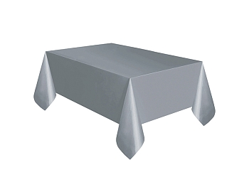 Изображение товара Скатерть П/Э "Фиеста" 110*140 см (40шт/уп) серая в Миди Лтд