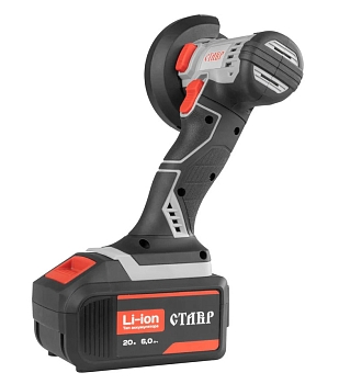 Изображение товара Шлифмашина угловая аккумуляторная Ставр 18-125V АКБ SB 18-4-01 +ЗУ SBC 18-3A-01 в Миди Лтд