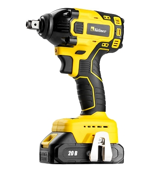 Изображение товара Гайковерт ударный Kolner KCW 20/350 20В 1 АКБ (кейс) Х в Миди Лтд