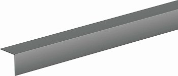 Изображение товара Угол ПВХ  Серый 10*10  2.7м (100шт/уп) в Миди Лтд