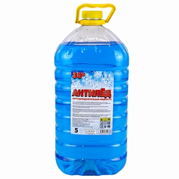 Незамерзающая жидкость Антилед 4,3л (4шт/уп)(144шт/пал) - фото в Миди Лтд Изображение товара Незамерзающая жидкость Антилед 4,3л (4шт/уп)(144шт/пал) в Миди Лтд