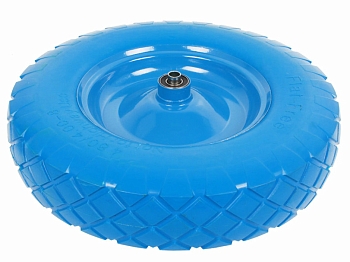 Изображение товара Колесо полиуретановое 4.8/4.00*80 d16/12 бескамерное эконом в Миди Лтд