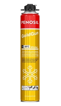 Изображение товара Пена монтажная PENOSIL Gold Gun профессиональная WINTER/Зима 750мл (12шт/уп; 672шт/пал) в Миди Лтд