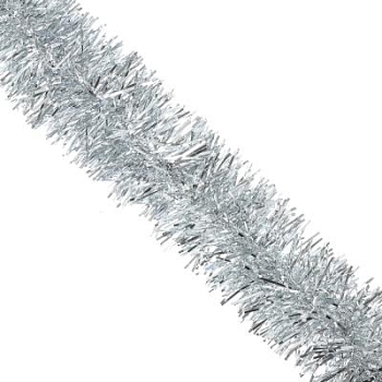 Изображение товара Мишура двухцветная СНОУ БУМ 5*200см серебро ПЭТ в Миди Лтд