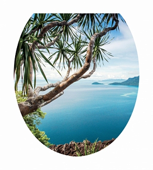 Изображение товара Сиденье для унитаза мягкое SweetSun Comfort Fotoprint B-25  (1/16уп) в Миди Лтд