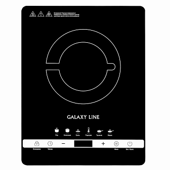 Изображение товара Плита инфракрасная GALAXY LINE GL 3030 Черная 2000Вт 6 режимов в Миди Лтд