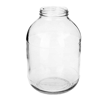Изображение товара Банка стеклянная 2л под винт.крышку, Твист (6шт/уп, 720шт/пал) в Миди Лтд