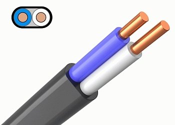 Изображение товара Кабель ВВГ-Пнг(А)-LS 2*2,5 черный  (200м/бухта) Велескаб в Миди Лтд