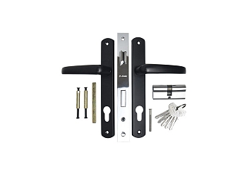 Изображение товара Замок для калитки в сборе Черный SL 124-20-750 BL в Миди Лтд