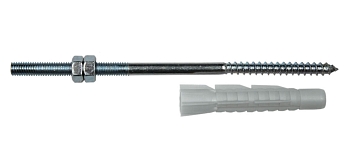 Изображение товара Монтажный комплект для хомута Kliker пластикового водостока М8-160  в Миди Лтд