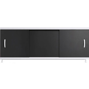 Изображение товара Экран под ванну 1,5 "Оптима " пластик (5-черная кожа) Alavann (1шт/уп) в Миди Лтд