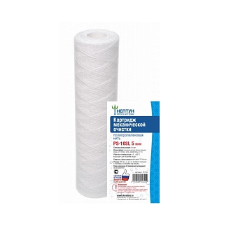Изображение товара Картридж Нептун 5 мкм PS-10SL ЛАЙТ из полипропиленовой нити (60шт/уп)							 в Миди Лтд