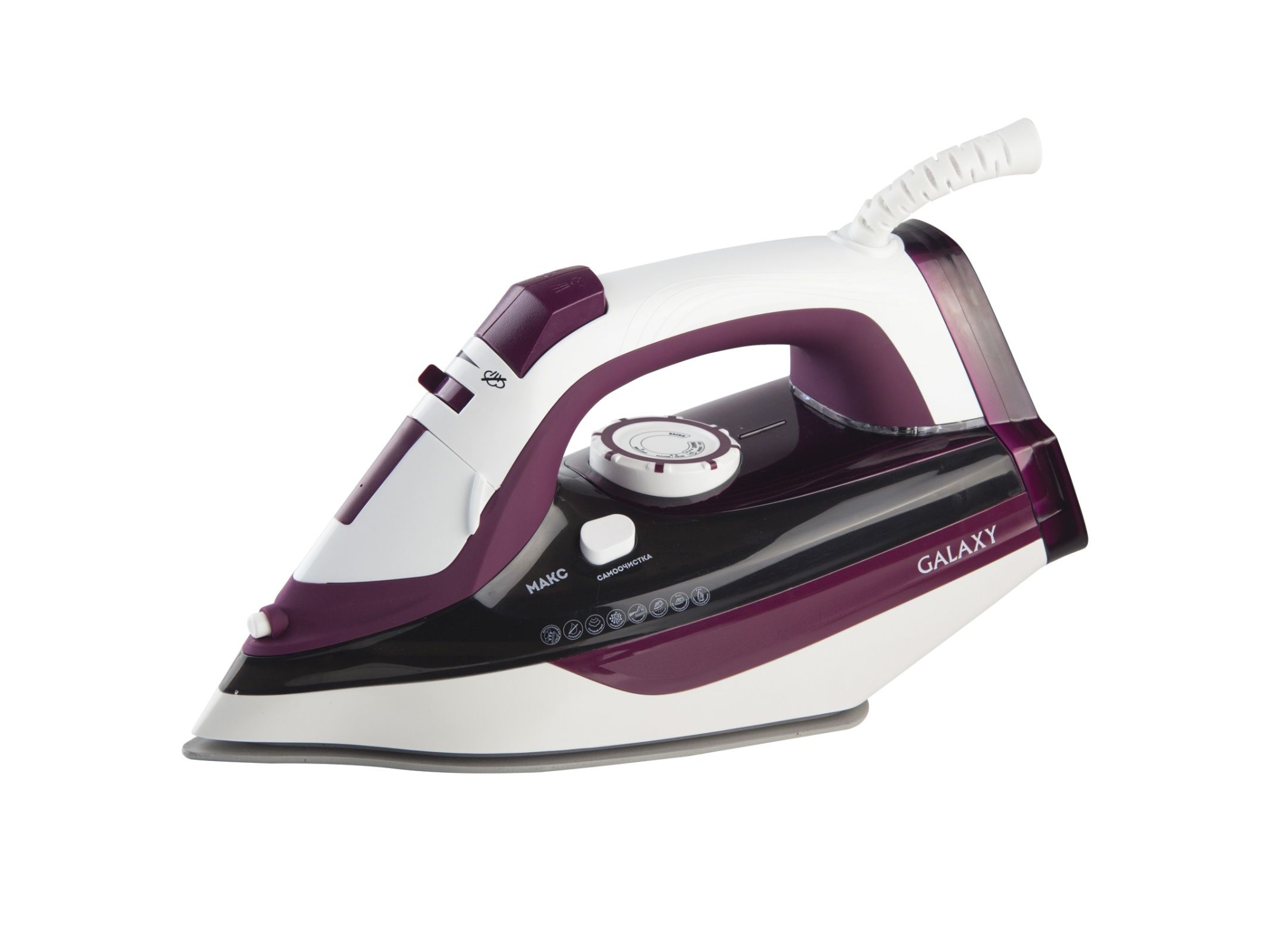 Утюг GALAXY GL 6108 2400Вт керамическое покрытие паровой удар Самоочистка Антикапля Антинакипь - фото в Миди Лтд Изображение товара Утюг GALAXY GL 6108 2400Вт керамическое покрытие паровой удар Самоочистка Антикапля Антинакипь в Миди Лтд